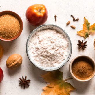 variety of fall spices on a table